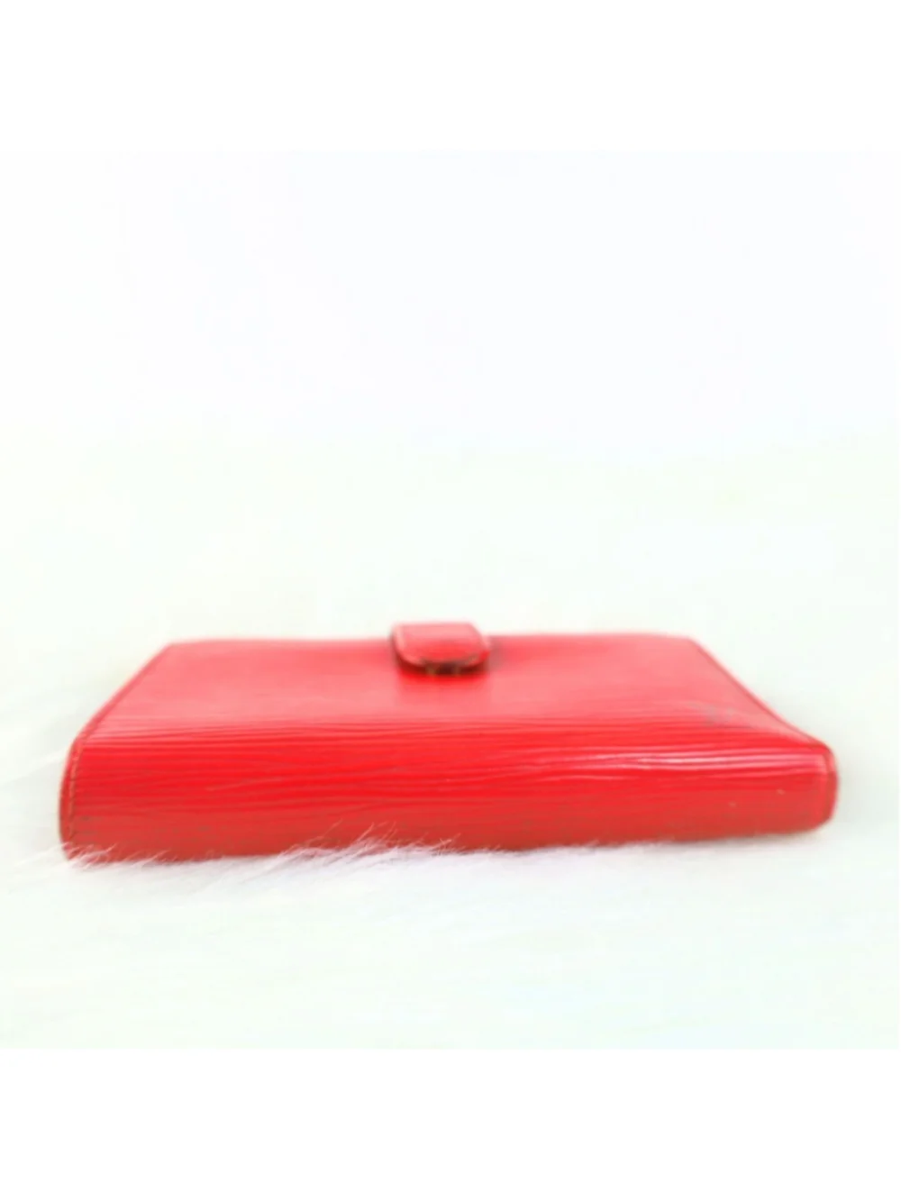Preowned Louis Vuitton Epi Continental Veinnoiserie in Castilean Red Women Walle